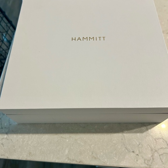 Hammitt Black & Snakeskin-Print Leather Crossbody with Gold Hardware - Picture 4 of 4